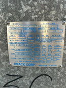 Krack DTX3S-810-DXA-HGC-RH Ammonia Evaporator Coil - 6.75 TR, 3 Fans (Low Temperature)