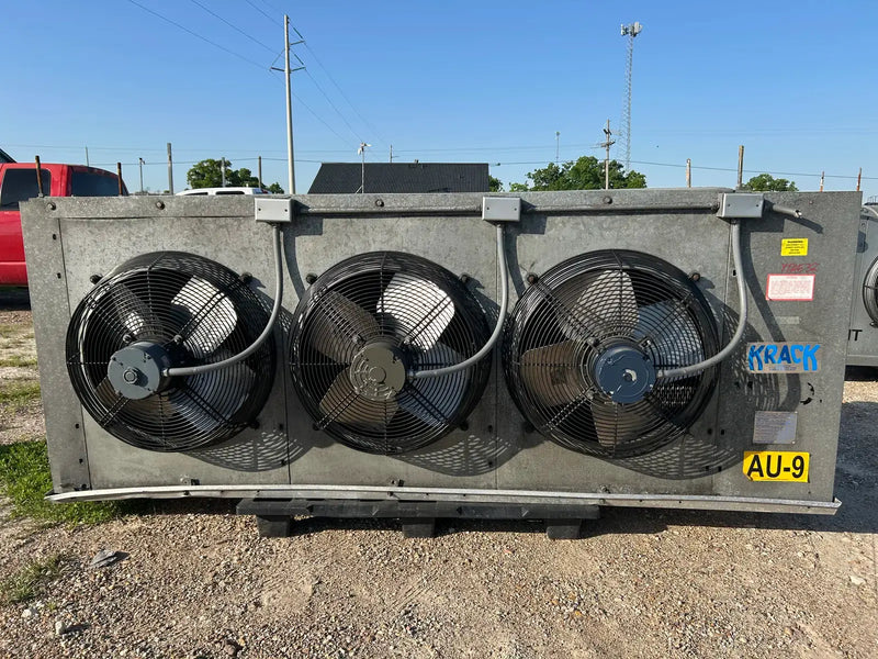 Krack DTX3S-720-DXA-A-RH Ammonia Evaporator Coil -  6 TR,  Fans (Low Temperature)