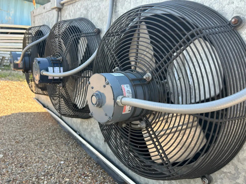Krack DTX3S-720-DXA-A-RH Ammonia Evaporator Coil - 6 TR, 3 Fans (Low Temperature)