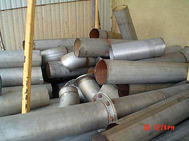 10.5 in., 8.5 in. and 4 in. 304 Stainless Steel Tubing Not Specified 