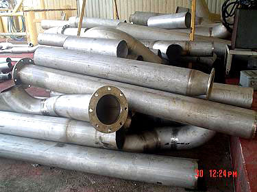 10.5 in., 8.5 in. and 4 in. 304 Stainless Steel Tubing Not Specified 