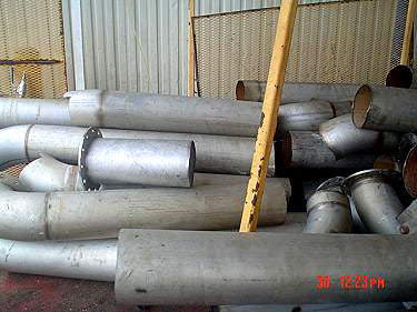 10.5 in., 8.5 in. and 4 in. 304 Stainless Steel Tubing Not Specified 