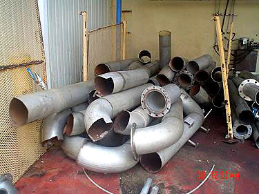 10.5 in., 8.5 in. and 4 in. 304 Stainless Steel Tubing Not Specified 
