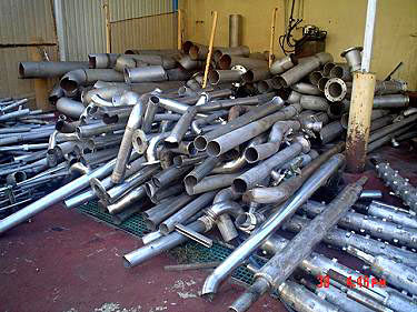 10.5 in., 8.5 in. and 4 in. 304 Stainless Steel Tubing Not Specified 