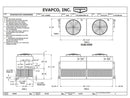1284 Ton - 2007 Evapco ATC-1284B Evaporative Condenser Tower (2 tower units) Evapco 
