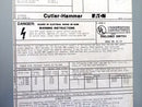 Interruptor de seguridad de servicio pesado Cutler-Hammer / Eaton - 100 amperios