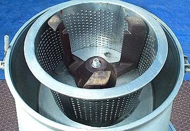 1990 Artofex Stainless Steel Drum Grater and Shredder Artofex 