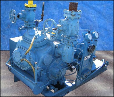 1990 Mycom / Reco N8B Ammonia 8-Cylinder Reciprocating Compressor – 60 HP Mycom / Reco 