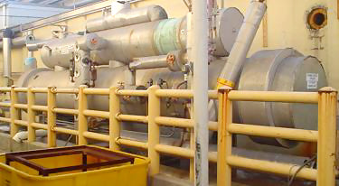 1990 Precision Heat Exchanger Co. Tube Chiller with Surge Drum Precision Heat Exchanger Co. 