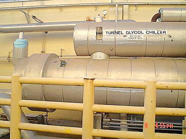 1990 Precision Heat Exchanger Co. Tube Chiller with Surge Drum Precision Heat Exchanger Co. 