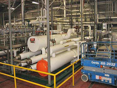 1990 RVS 431 Ton Ammonia Chiller Plus 38 Ton Glycol Chiller RVS 