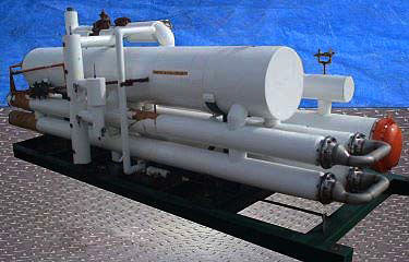 1990 RVS 431 Ton Ammonia Chiller Plus 38 Ton Glycol Chiller RVS 