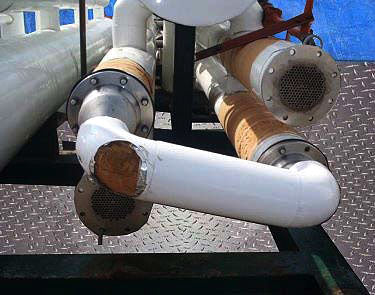 1990 RVS 431 Ton Ammonia Chiller Plus 38 Ton Glycol Chiller RVS 
