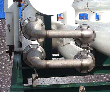 1990 RVS 431 Ton Ammonia Chiller Plus 38 Ton Glycol Chiller RVS 