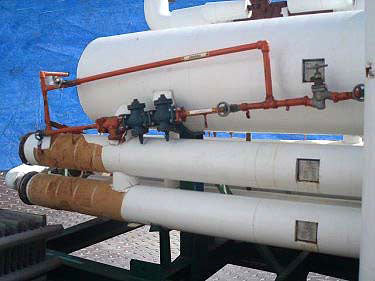 1990 RVS 431 Ton Ammonia Chiller Plus 38 Ton Glycol Chiller RVS 