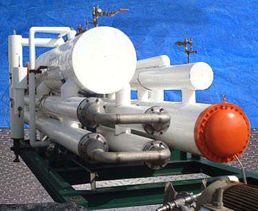 1990 RVS 431 Ton Ammonia Chiller Plus 38 Ton Glycol Chiller RVS 