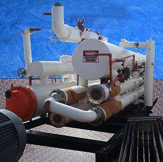 1990 RVS 431 Ton Ammonia Chiller Plus 38 Ton Glycol Chiller RVS 