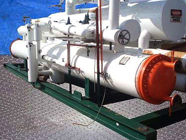 1990 RVS 431 Ton Ammonia Chiller Plus 38 Ton Glycol Chiller RVS 