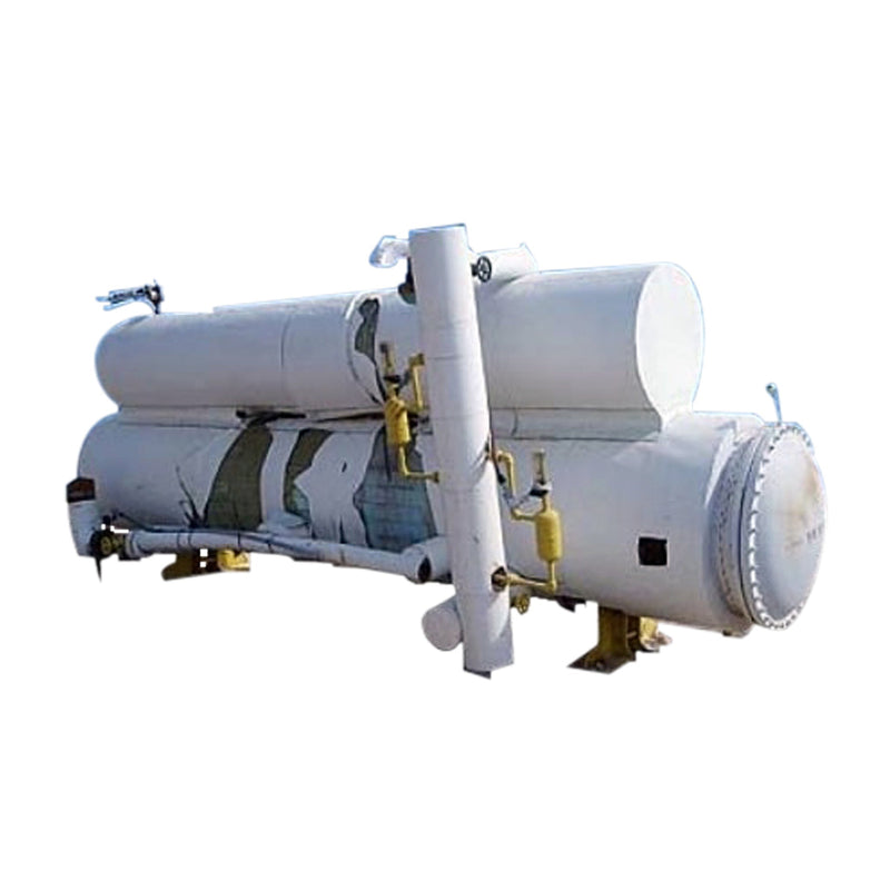 1990 Vilter 8-Pass Shell and Tube Heat Exchanger - 3245 Sq. Ft. Vilter 