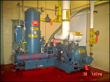 1990 Vilter VRS-900 / Howden WRV 204/1.65 Rotary Screw Compressor Package - 300 HP Vilter 
