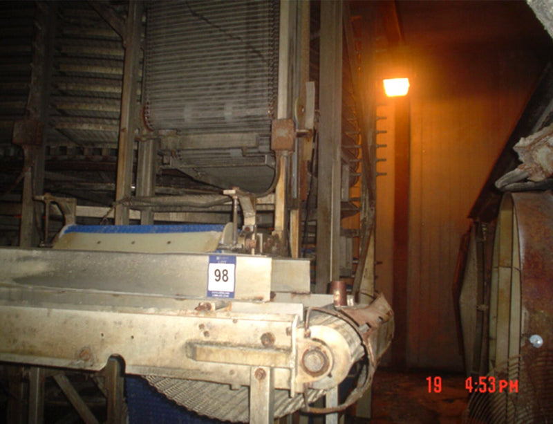 1991 I.J. White Double Spiral Freezer Conveyor I.J. White 