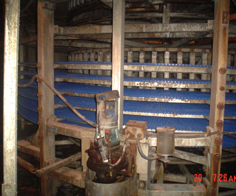 1991 I.J. White Double Spiral Freezer Conveyor I.J. White 
