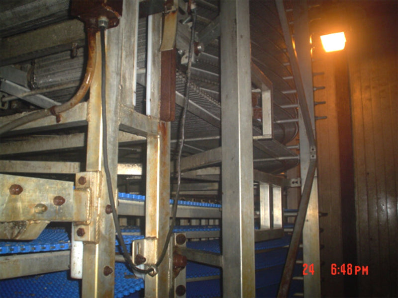 1991 I.J. White Double Spiral Freezer Conveyor I.J. White 