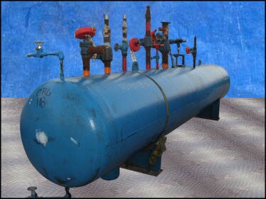 1991 Vilter Ammonia Receiving Tank - 904 gal Vilter 
