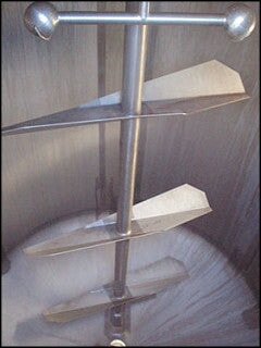 1991 Walker Stainless Steel Vertical Mix Tank – 3000 Gallons Walker 