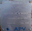 1992 APV Plate Heat Exchanger - 3,075 sq. ft. APV 
