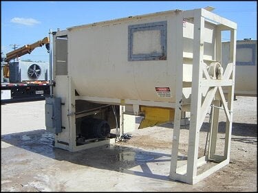 1992 H.C. Davis Sons Manufacturing Co., Inc. Super Duty 30 Ribbon Mixer - 115 Ft.³ H.C. Davis Sons Manufacturing Co., Inc. 