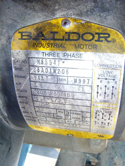 1992 Universal International, Inc. / Universal Industries Vertical Bucket Elevator Universal International, Inc. / Universal Industries 