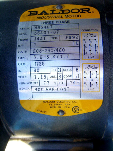 1992 Universal International, Inc. / Universal Industries Vertical Bucket Elevator Universal International, Inc. / Universal Industries 