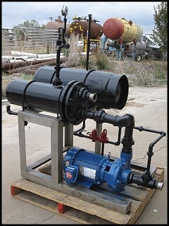 1993 Bell and Gossett Shell and Tube Heat Exchanger Skid – 15 Sq. Ft. Bell & Gossett 