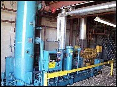 1993 Frick RWB II 134-E Rotary Screw Compressor Package Frick 