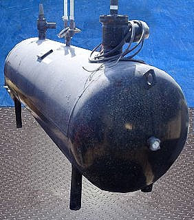 1993 Turbo Horizontal Freon Receiving Tank- 360 Gallon Not Specified 