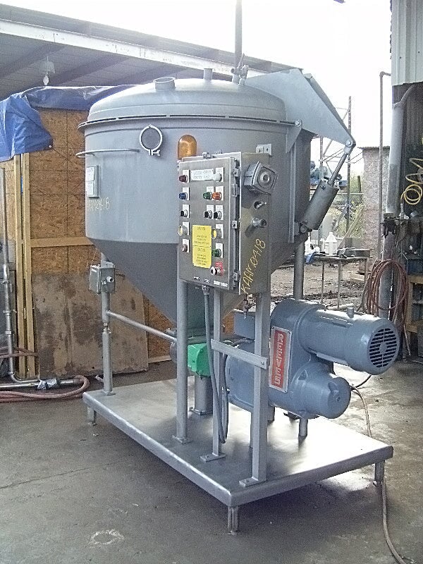 1994 Cozzini Vacuum Chamber Processor with Pump – 185 Gallons Cozzini 