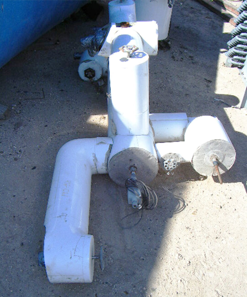 1994 RVS Vertical Ammonia Recirculator - 60 in. dia. x 12 ft. H RVS 