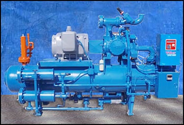 1994 Vilter VSS-601 Rotary Single Screw Compressor Package - 250 HP Vilter 