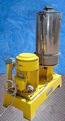 1995 Comec Vertical Stainless Steel Micro Ball Mill Comec 