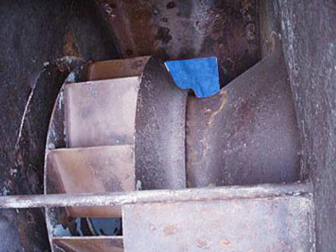 1996 Aerovent Centrifugal Inclined Utility Blower – 10 HP Areovent 