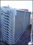 1996 Evapco 3-Fan Ammonia Blast Evaporator with E.L. Nickell Surge Drum Evapco 