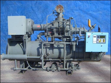 1996 FES 19L / Kobe KS19LNB High Stage Rotary Screw Compressor Package – 400 HP FES / Kobe 
