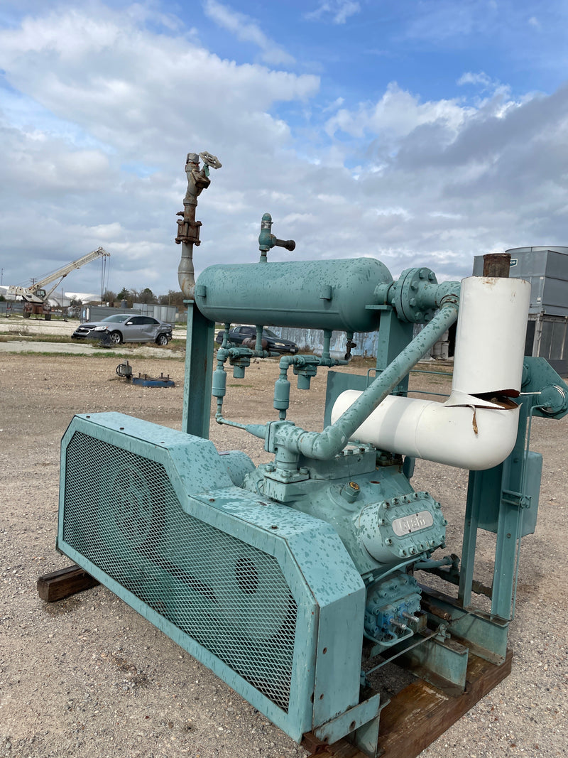 1996 Frick Reciprocating Compressor Package Frick 