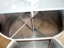 1996 Stainless Steel Double Tank with Mixer – 88.4 Gallons Genemco 