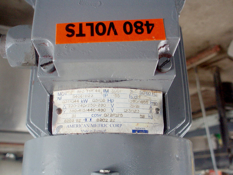 1996 Stainless Steel Double Tank with Mixer – 88.4 Gallons Genemco 