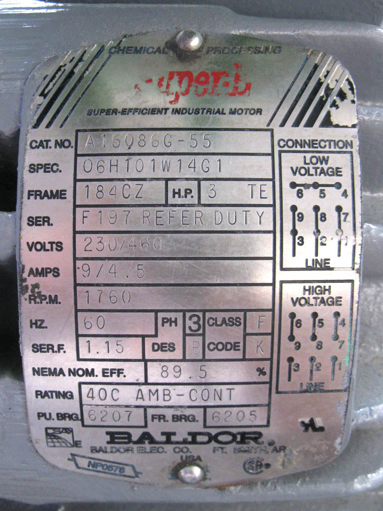1997 Cornell Pump Co. Centrifugal Pump Cornell Pump Company 