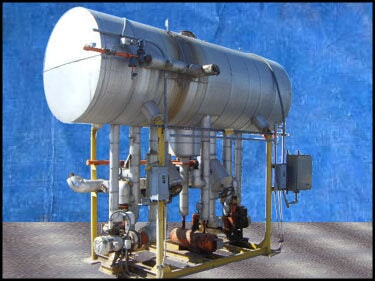 1997 Jordan Ammonia Recirculator Package – 48 in. Dia. x 10 ft. 1 in. L Jordan Equipment Sales 