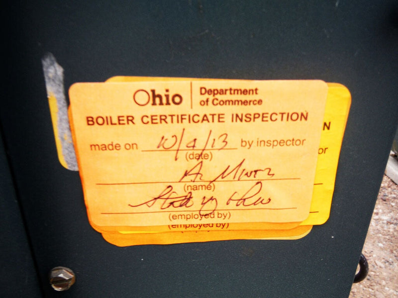 1997 Raypak Raytherm Indoor Hydronic Boiler – 66 HP Raypak 