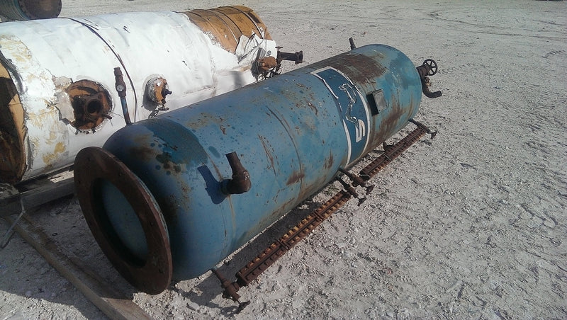 1999 RVS Vertical Ammonia Receiver - 500 gallons RVS 